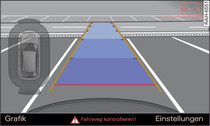 Infotainment: Fahrzeug ausrichten